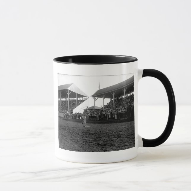 Caneca Truques Roping em um rodeio (Direita)