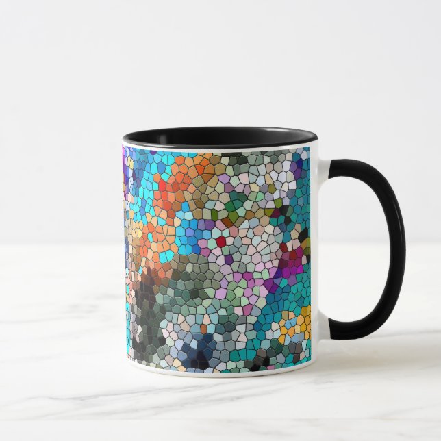 Caneca TTEQOTGCubismoINV SGDRKDP AZUL (Direita)
