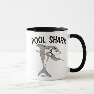 Caneca Tubarão da piscina