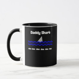 Caneca Tubarão do pai (Doo Doo Doo)