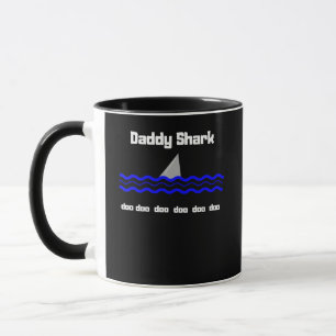 Caneca Tubarão do pai (Doo Doo Doo)