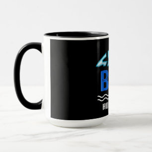 Caneca Tubarão-isco Hoo Ha Ha Engraçado Presente no asf