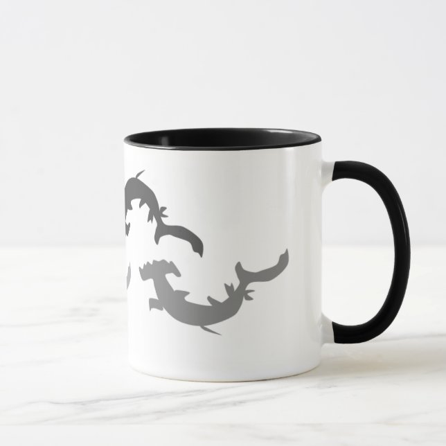 Caneca Tubarões de Hammerhead (Direita)