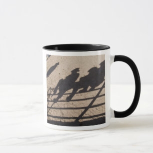 Caneca Tucson, arizona: Sombras de concorrentes do rodeio