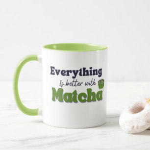 Caneca Tudo É Melhor Com Matcha