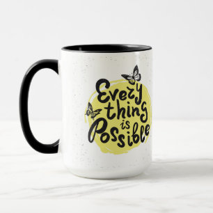 Caneca Tudo é possível