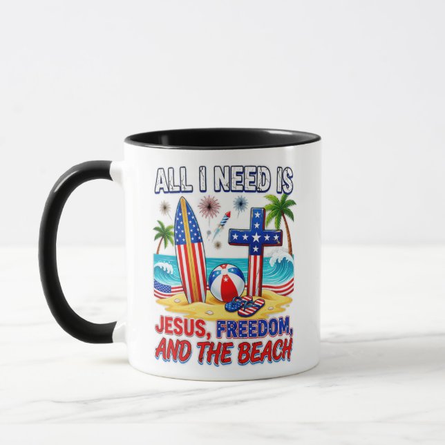 CANECA TUDO O QUE EU PRECISO É JESUS (Esquerda)