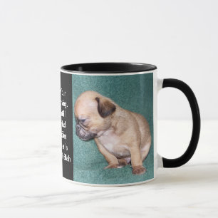 Caneca Tudo que eu me ouço é "blá - blá "