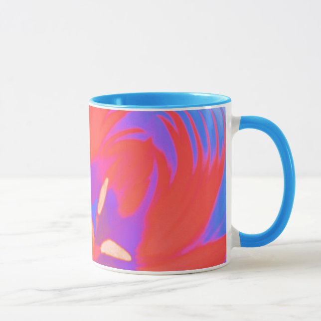 Caneca Tulipa fluorescente (Direita)