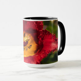 Caneca tulipa vermelha