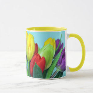 Caneca Tulipas em Springtime Mug