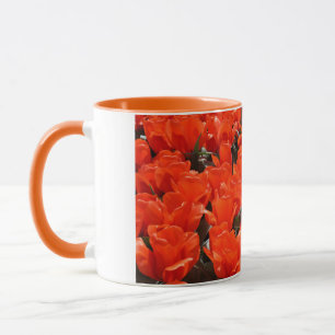 Caneca Tulipas laranja gigantes