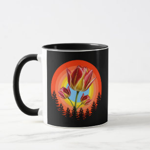 Caneca tulipas natureza botânica planta