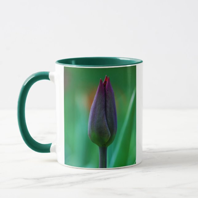 Caneca Tulipas Roxas, Frescas (Esquerda)