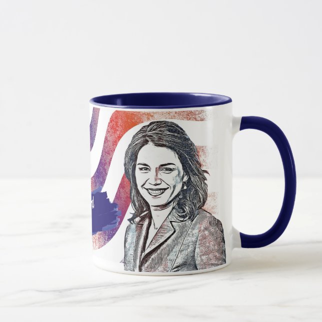 Caneca Tulsi Gabbard para o Presidente 2020 (Direita)