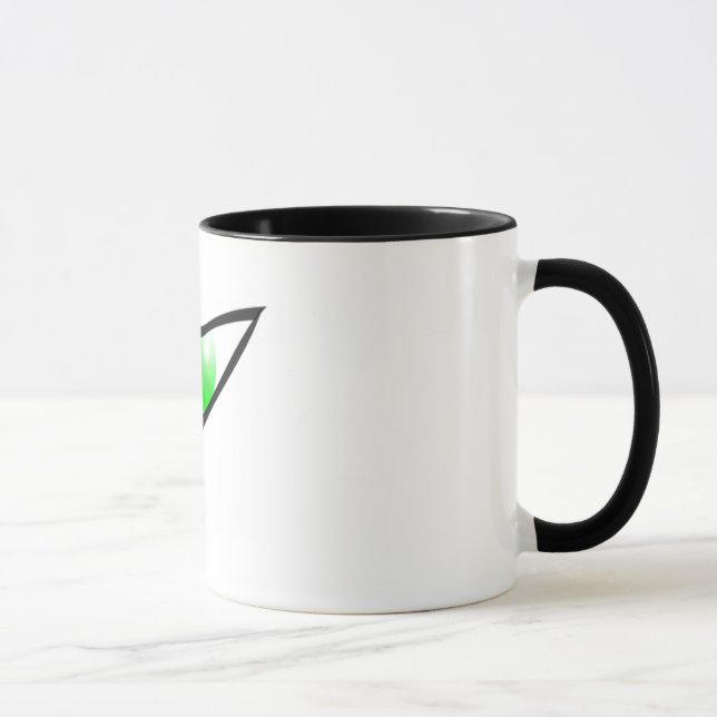 Caneca Tumba cerâmica verde Mau (Direita)