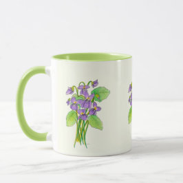 Caneca Tumba de Violetas Selvagens