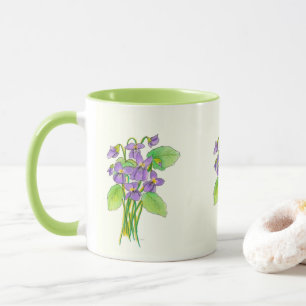 Caneca Tumba de Violetas Selvagens