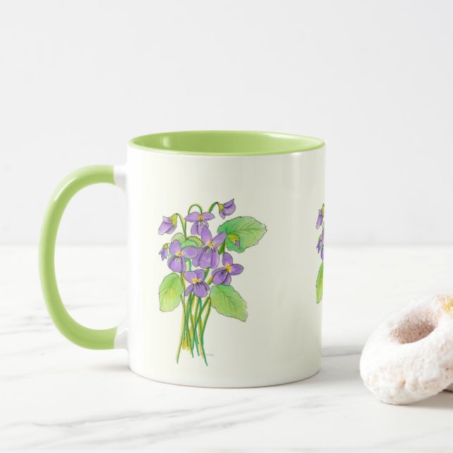 Caneca Tumba de Violetas Selvagens (Com Donut)