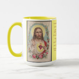 Caneca Tumg de Oração do Coração Sagrado