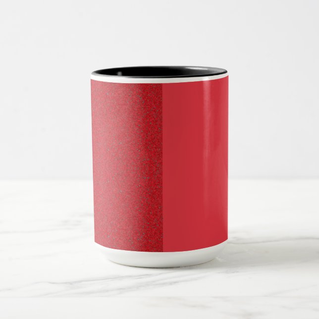 Caneca Túmulo Cerâmico Vermelho De Tomate De Dois Tons -  (Centro)