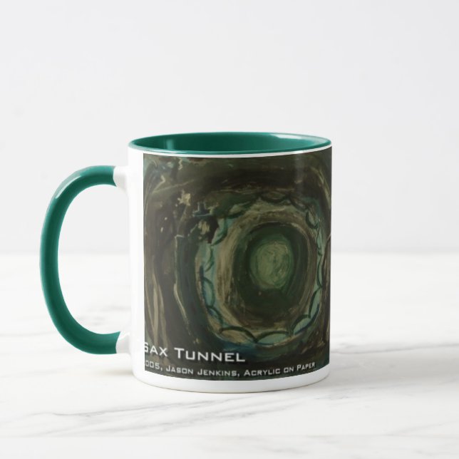 Caneca túnel de saxofone (Esquerda)