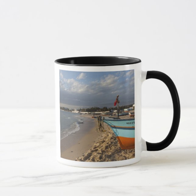 Caneca Tunísia, Bon Boné, Hammamet, frente de água, (Direita)