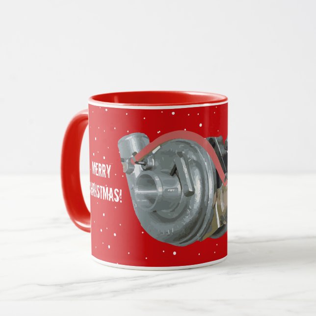 Caneca Turbocharger (Frente Esquerda)