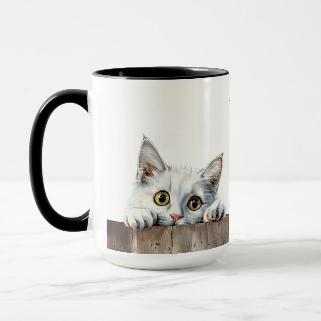 Caneca Turca de Angora Cat Mug (Esquerda)