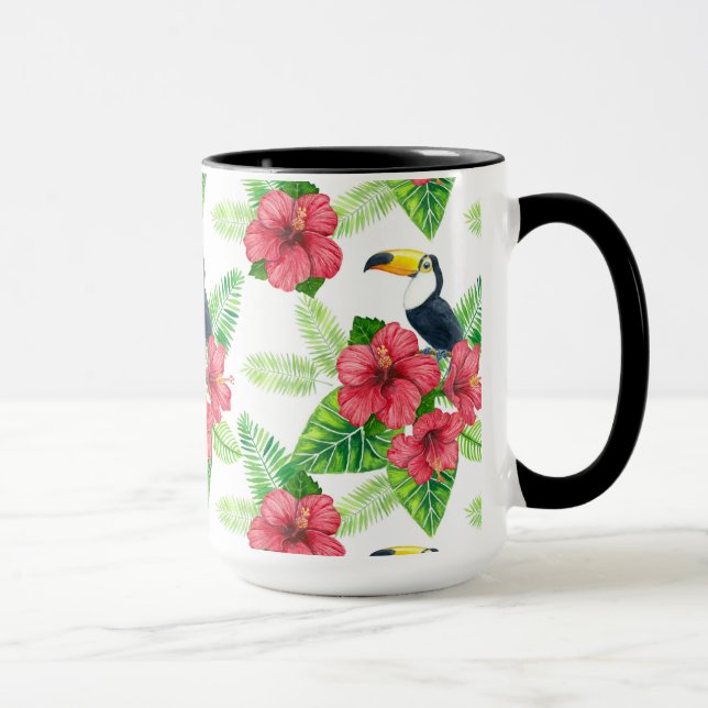 Caneca Turiano e buquê tropical (Direita)