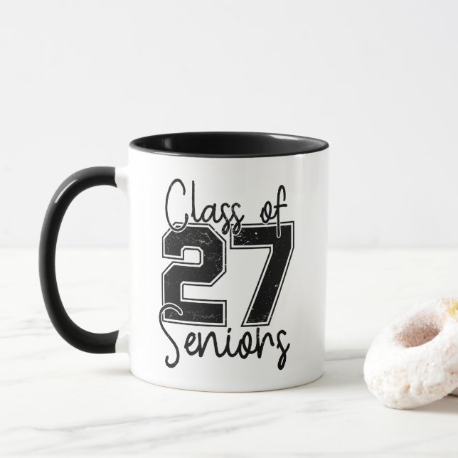 Caneca Turma de Formandos de 2027 (Com Donut)