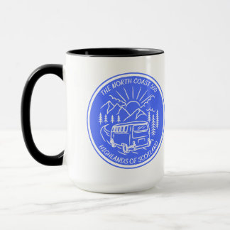 Caneca Turnê de Carvan na Costa do Norte da Escócia