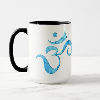 Caneca Turquesa Brilho Om