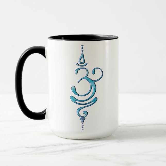 Caneca Turquesa Respire  (Esquerda)