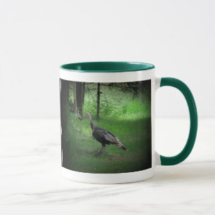 Caneca Turquia selvagem e café