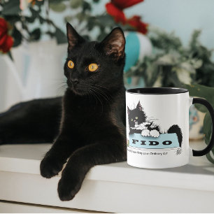 Caneca Tuxedo Kitten Dog's Bowl