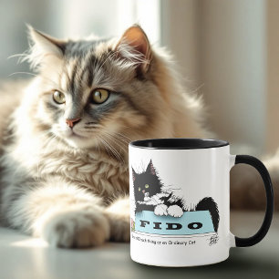 Caneca Tuxedo Kitten Dog's Bowl