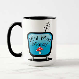 Caneca TV Atômica Retro