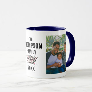 Caneca TWEETY™ com foto da família de Rosas