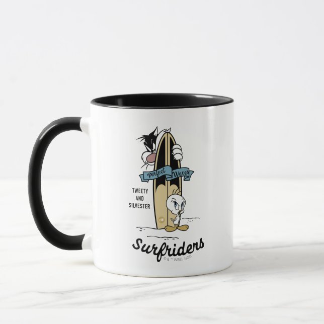 Caneca TWEETY™ & SYLVESTER™ Surfriders (Esquerda)