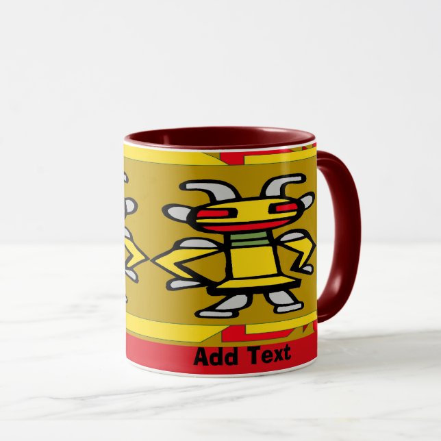 Caneca Twin Kachina (Frente Esquerda)
