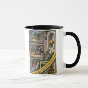Caneca Tycho Brahe (1546-1601) envelheceu 40, entre seu