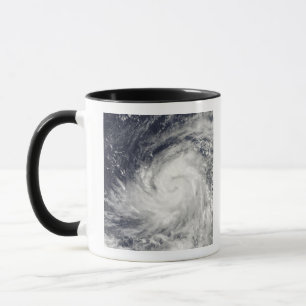 Caneca Typhoon Lupit sobre o Oceano Pacífico Ocidental