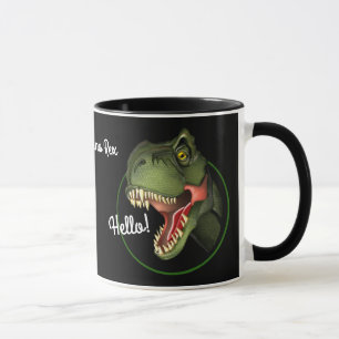 Caneca Tyrannosaurus Rex Dinosaur Mug