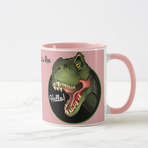 Caneca Tyrannosaurus Rex Dinosaur Mug
