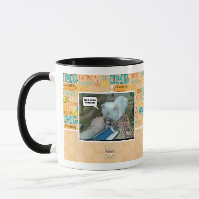 Caneca U empurrou minha cara para dentro! (Esquerda)