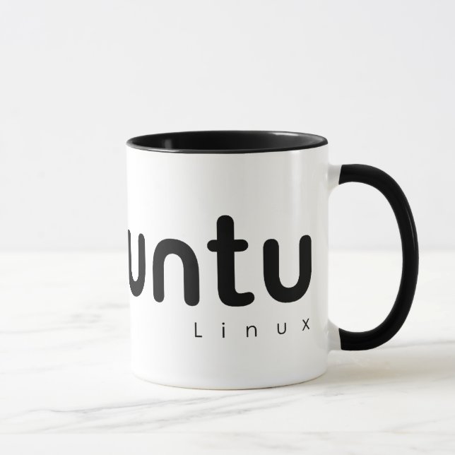 Caneca Ubuntu Linux Open Source (Direita)