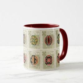 Caneca ucraniana do tom da páscoa Eggs11 dois de