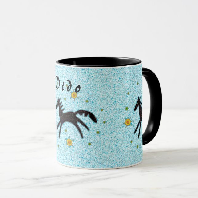 Caneca Ucraniano Dido Granddad Horse (Frente Esquerda)