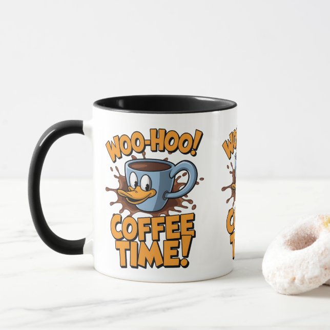 Caneca Uhu! Hora do Café (Com Donut)
